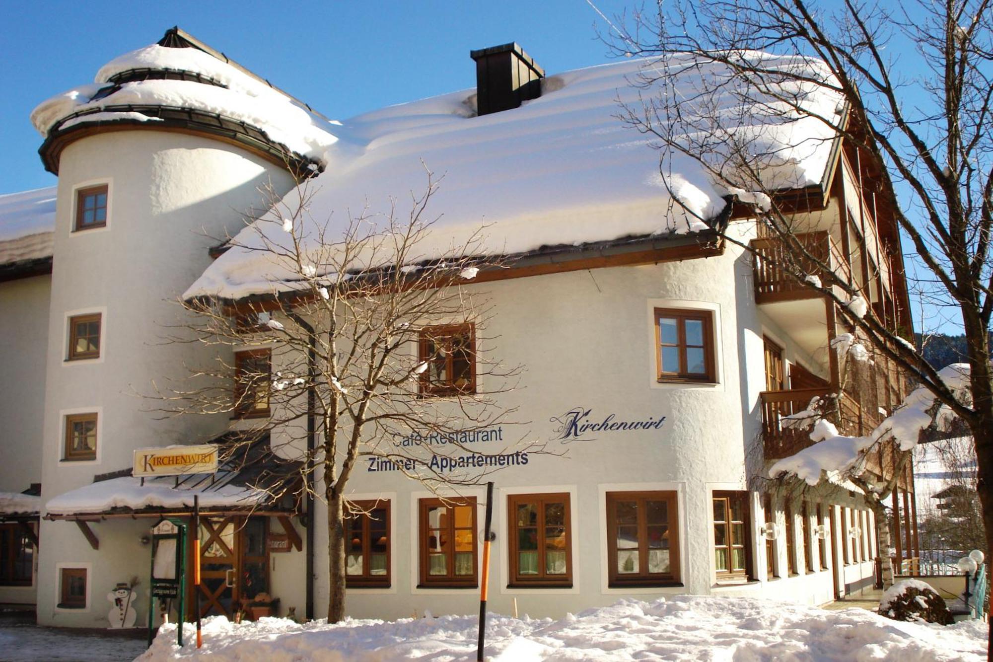 Dachstein West Hotel Gmbh-Kirchenwirt Russbach Russbach am Pass Gschütt Dış mekan fotoğraf